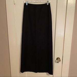JCrew Long Black skirt